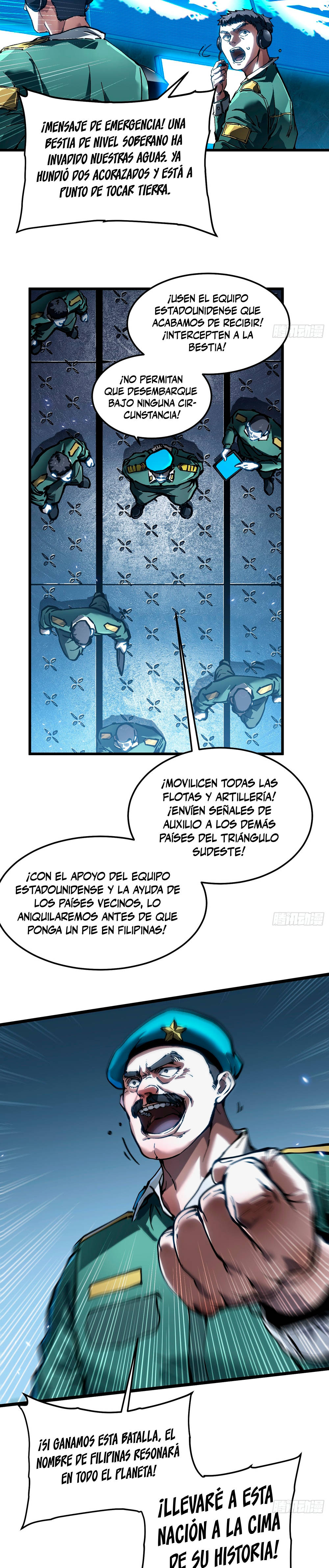 Mi evolución Marcial Empezó cuando Desperté al Rey de los Monstruos Capitulo 111 página 5