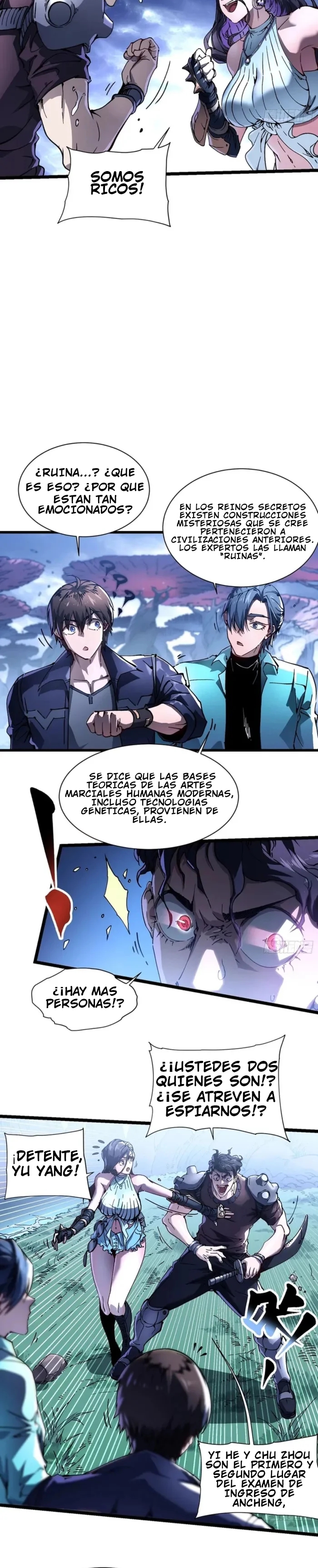 Mi evolución Marcial Empezó cuando Desperté al Rey de los Monstruos Capitulo 15 página 3