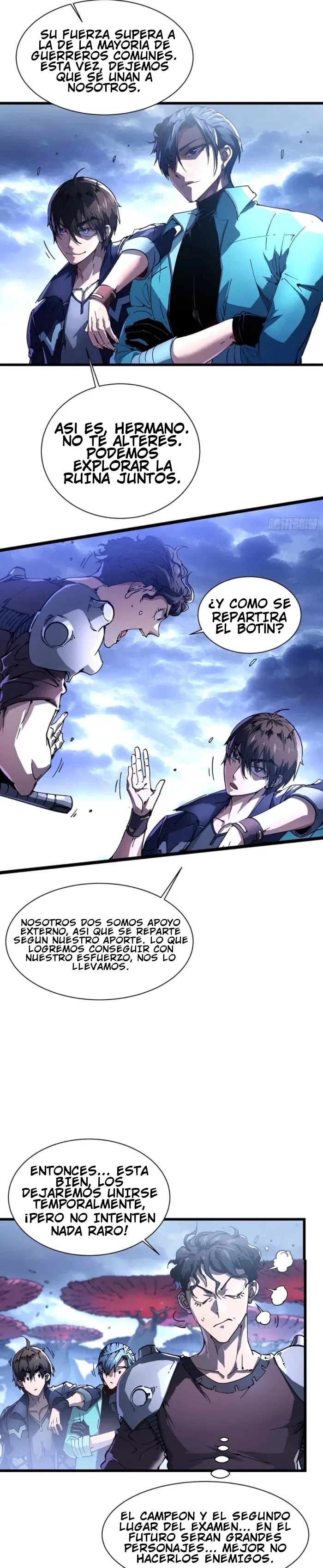 Mi evolución Marcial Empezó cuando Desperté al Rey de los Monstruos Capitulo 15 página 4