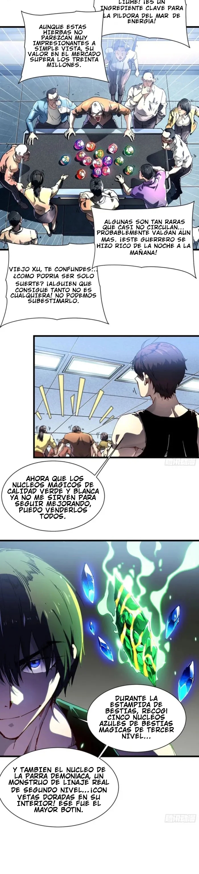 Mi evolución Marcial Empezó cuando Desperté al Rey de los Monstruos Capitulo 17 página 2