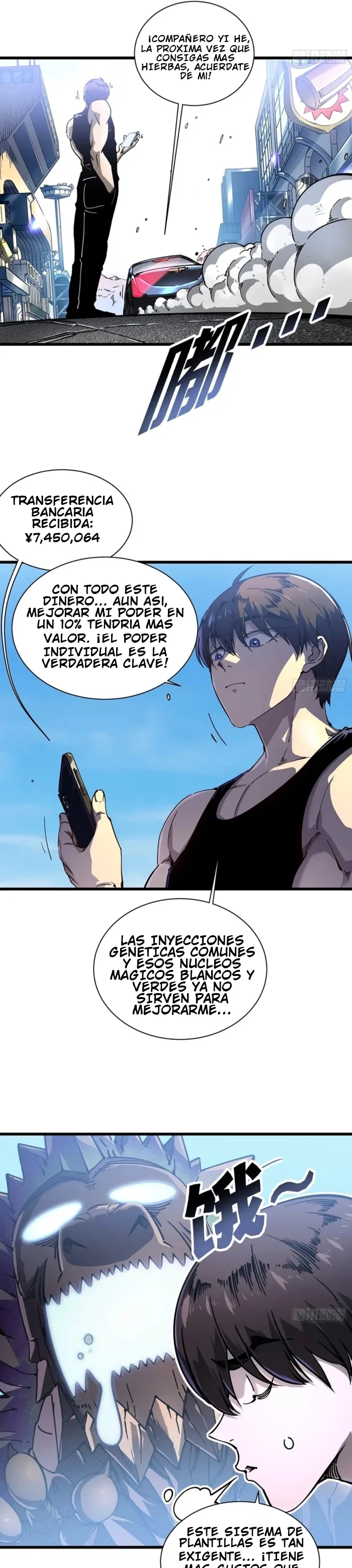 Mi evolución Marcial Empezó cuando Desperté al Rey de los Monstruos Capitulo 17 página 5