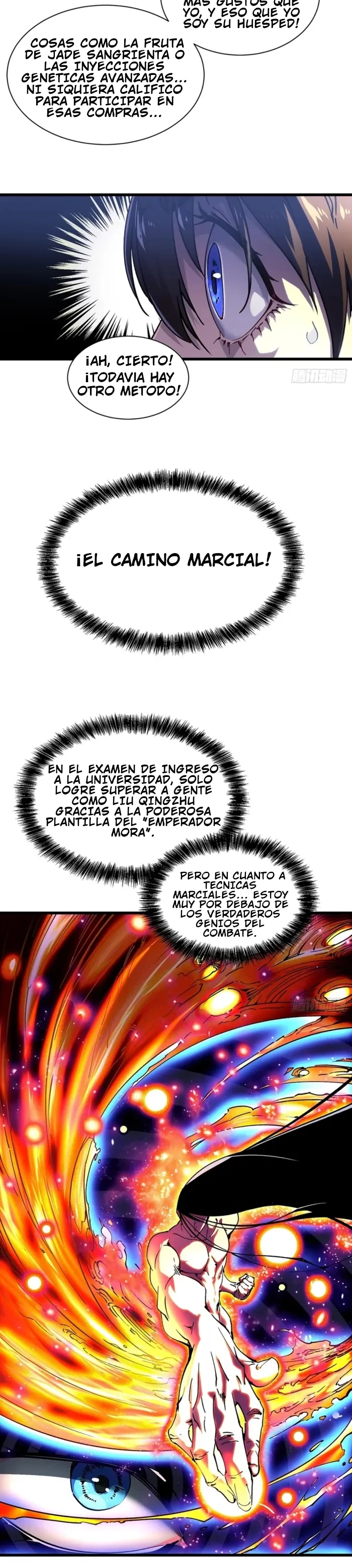 Mi evolución Marcial Empezó cuando Desperté al Rey de los Monstruos Capitulo 17 página 6