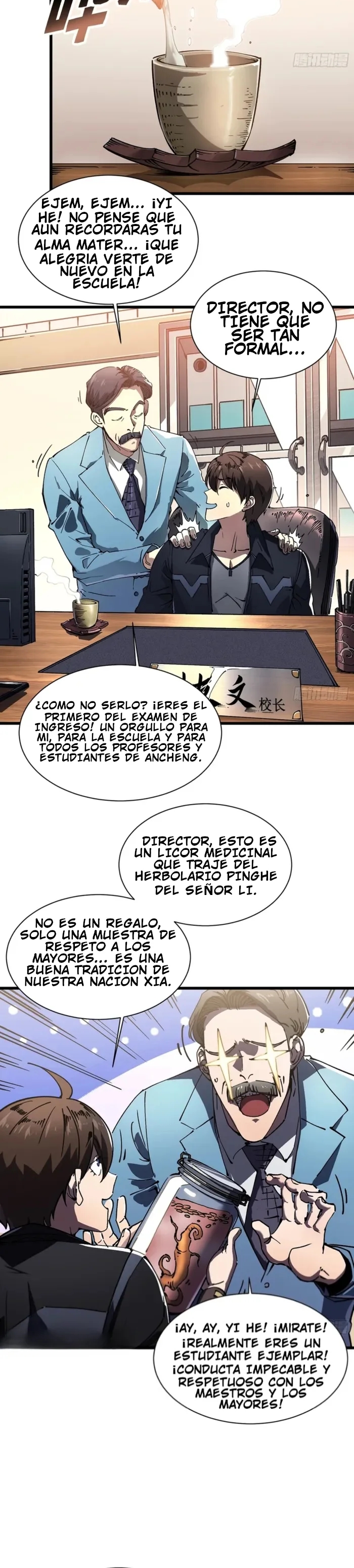 Mi evolución Marcial Empezó cuando Desperté al Rey de los Monstruos Capitulo 17 página 8