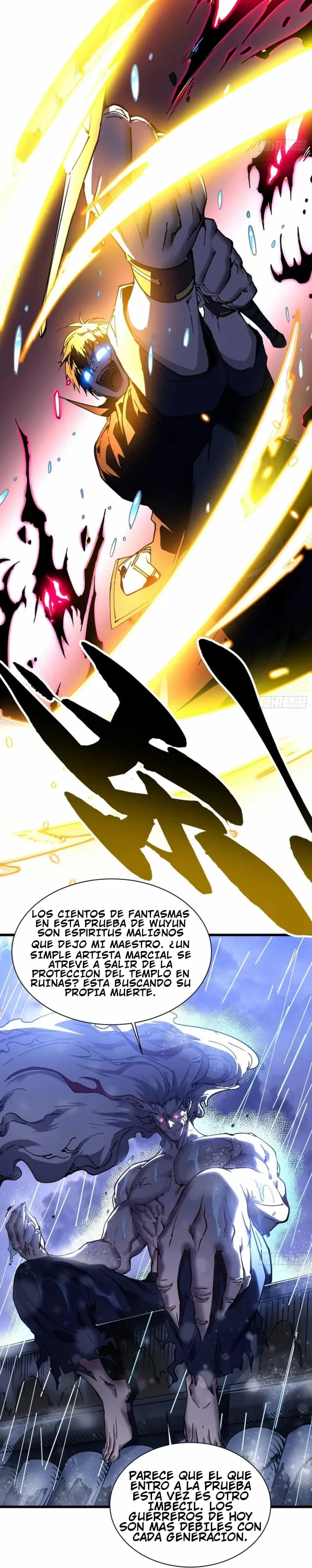 Mi evolución Marcial Empezó cuando Desperté al Rey de los Monstruos Capitulo 19 página 12
