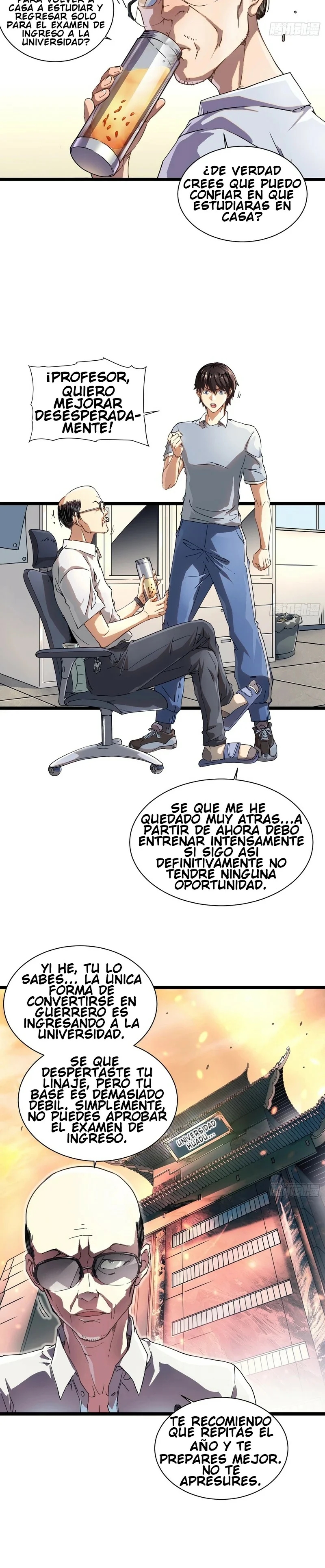 Mi evolución Marcial Empezó cuando Desperté al Rey de los Monstruos Capitulo 2 página 2