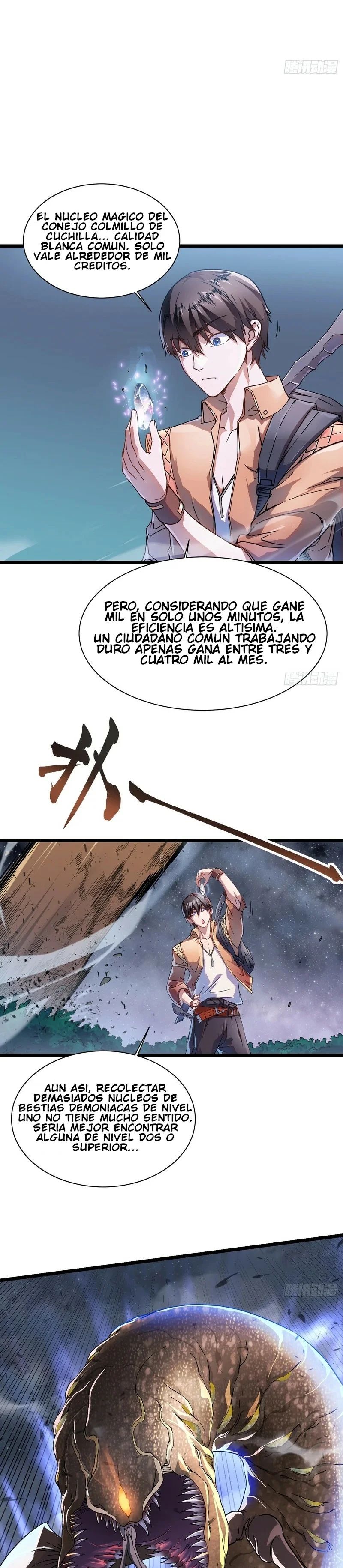 Mi evolución Marcial Empezó cuando Desperté al Rey de los Monstruos Capitulo 2 página 20