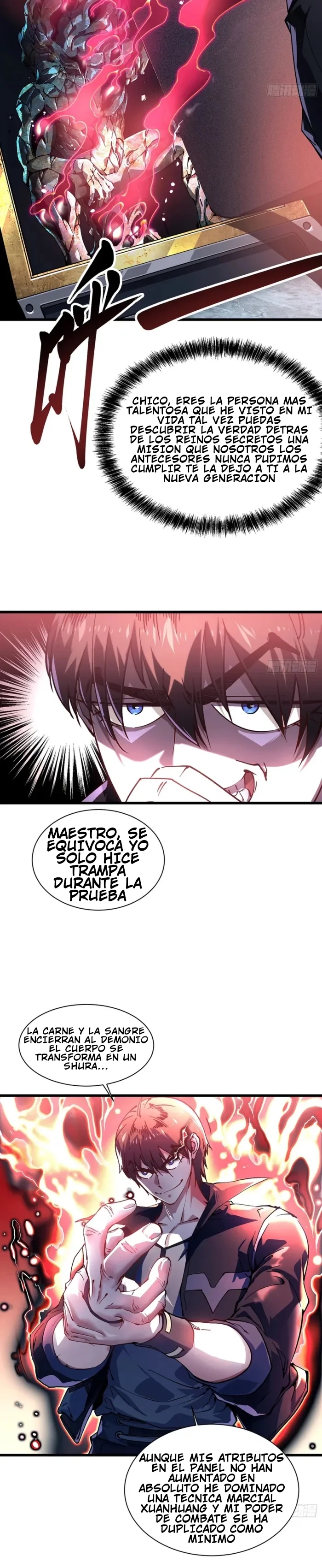 Mi evolución Marcial Empezó cuando Desperté al Rey de los Monstruos Capitulo 20 página 4