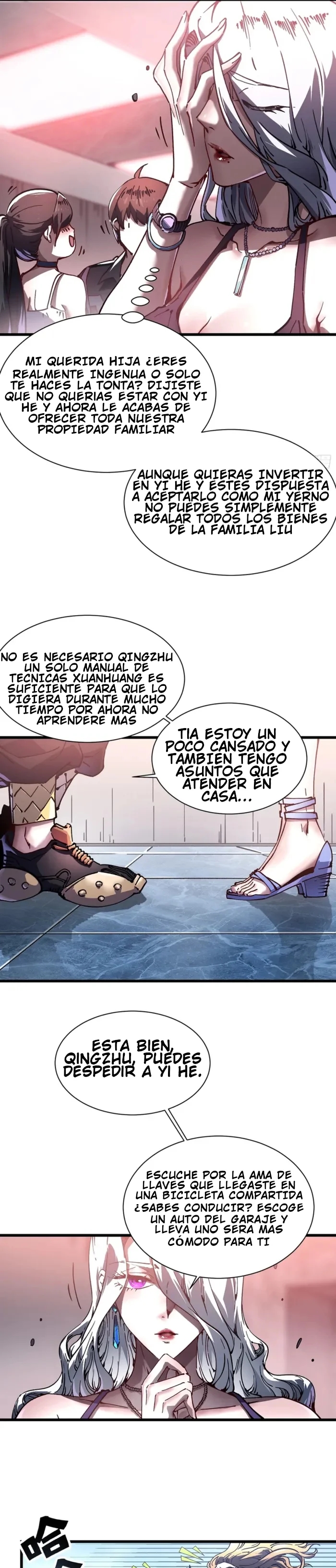 Mi evolución Marcial Empezó cuando Desperté al Rey de los Monstruos Capitulo 20 página 8