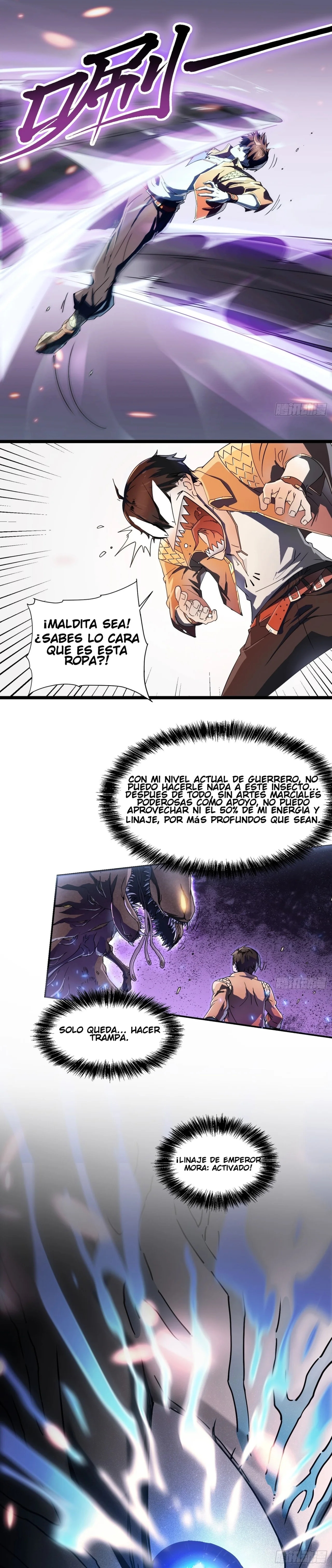Mi evolución Marcial Empezó cuando Desperté al Rey de los Monstruos Capitulo 3 página 4