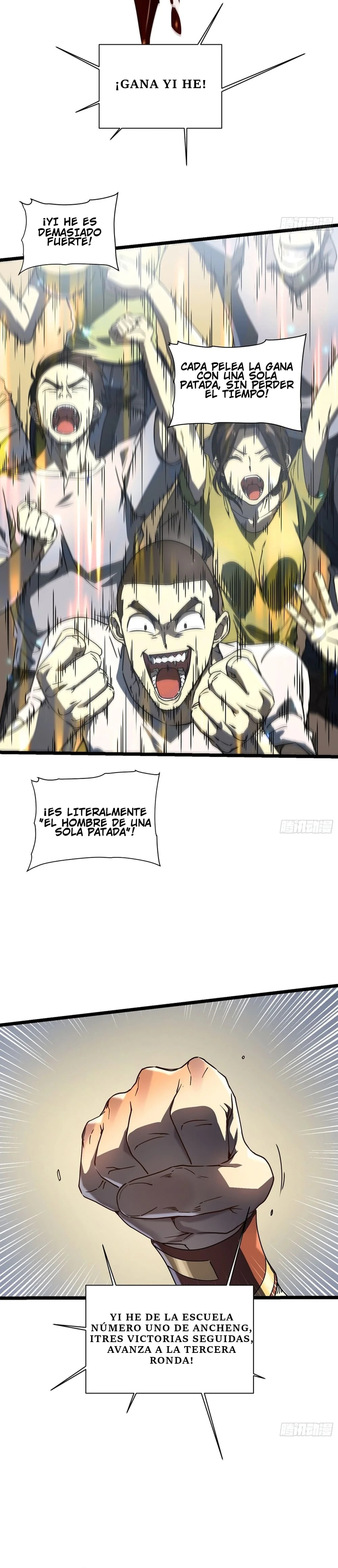 Mi evolución Marcial Empezó cuando Desperté al Rey de los Monstruos Capitulo 5 página 13