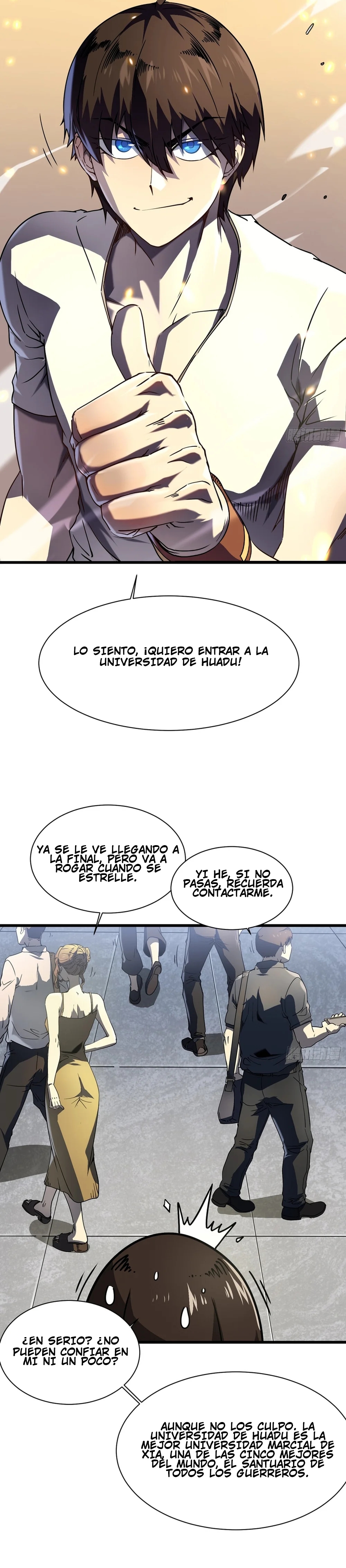 Mi evolución Marcial Empezó cuando Desperté al Rey de los Monstruos Capitulo 5 página 2