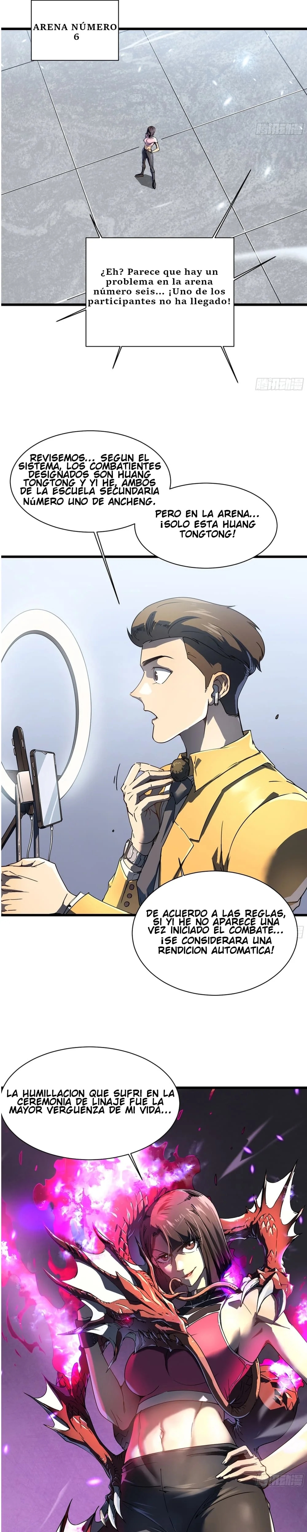 Mi evolución Marcial Empezó cuando Desperté al Rey de los Monstruos Capitulo 5 página 6