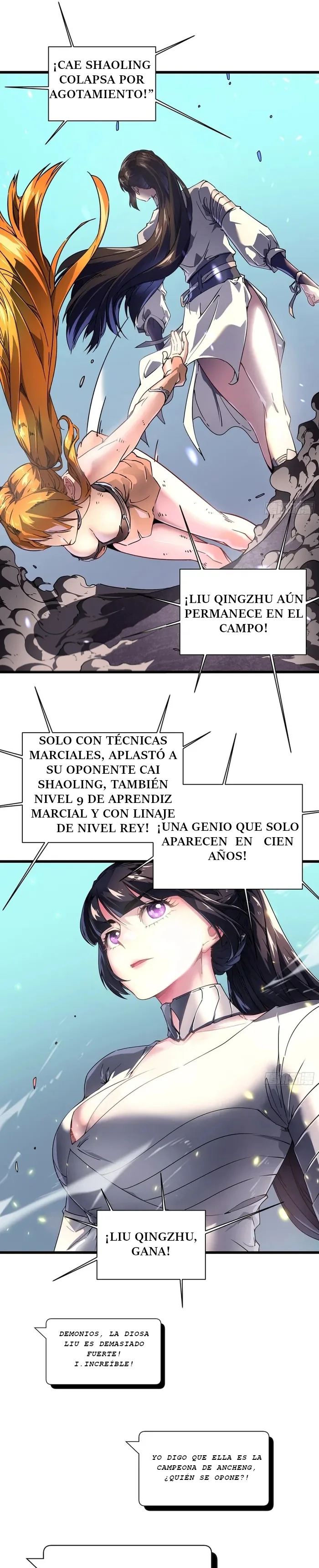 Mi evolución Marcial Empezó cuando Desperté al Rey de los Monstruos Capitulo 6 página 13