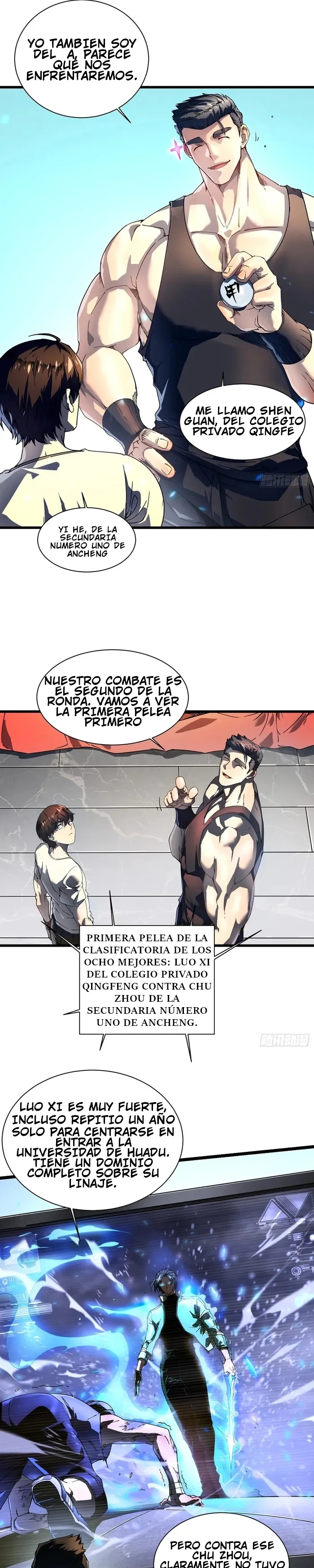 Mi evolución Marcial Empezó cuando Desperté al Rey de los Monstruos Capitulo 6 página 15