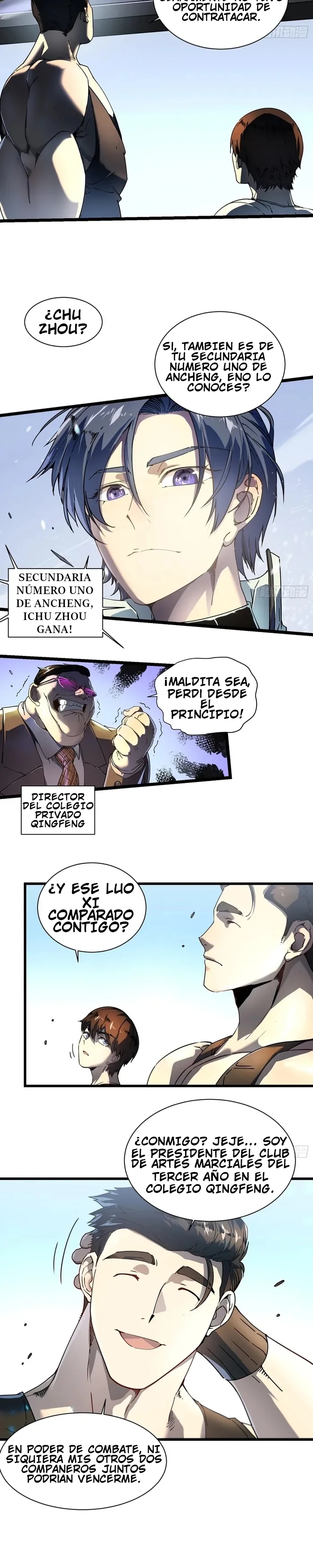Mi evolución Marcial Empezó cuando Desperté al Rey de los Monstruos Capitulo 6 página 16