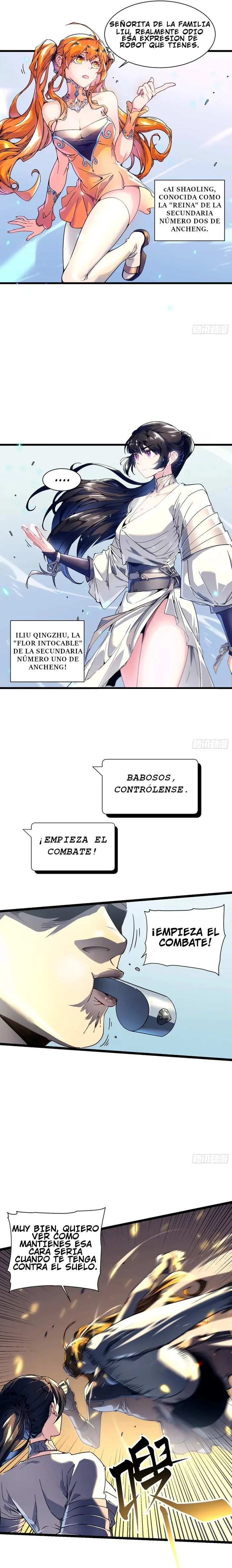 Mi evolución Marcial Empezó cuando Desperté al Rey de los Monstruos Capitulo 6 página 4