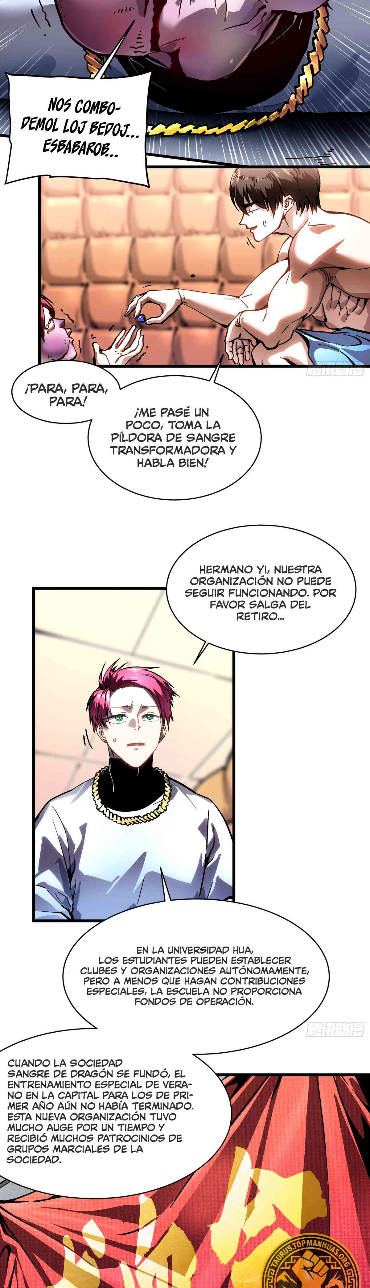 Mi evolución Marcial Empezó cuando Desperté al Rey de los Monstruos Capitulo 67 página 16