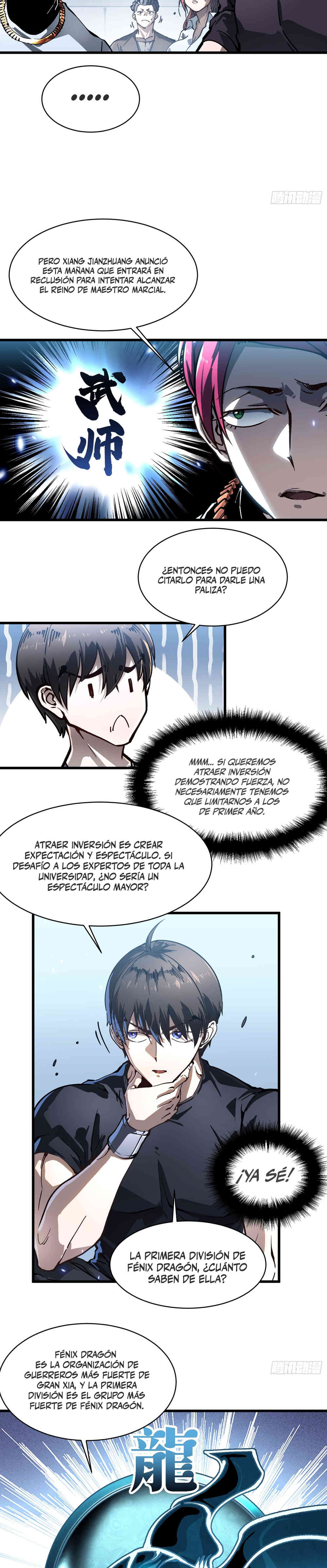 Mi evolución Marcial Empezó cuando Desperté al Rey de los Monstruos Capitulo 69 página 4