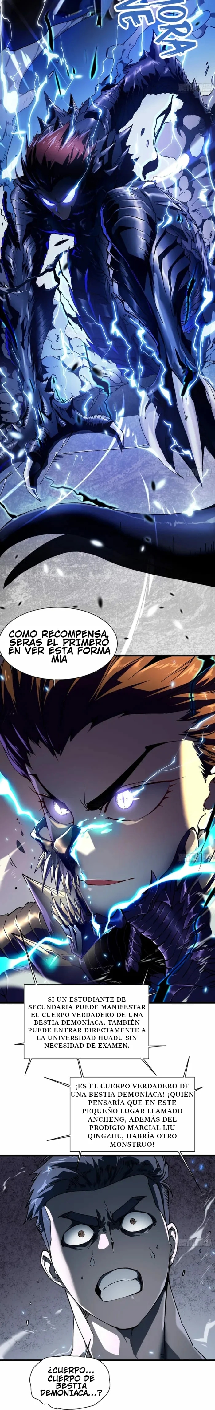 Mi evolución Marcial Empezó cuando Desperté al Rey de los Monstruos Capitulo 7 página 14