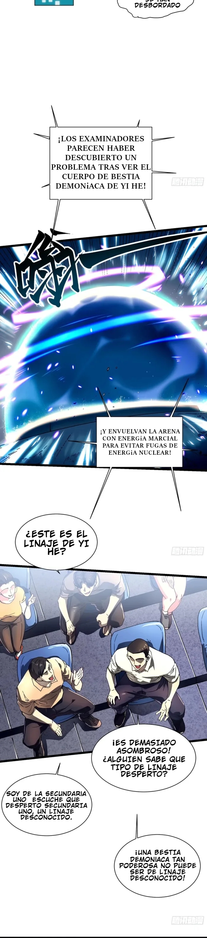 Mi evolución Marcial Empezó cuando Desperté al Rey de los Monstruos Capitulo 7 página 16