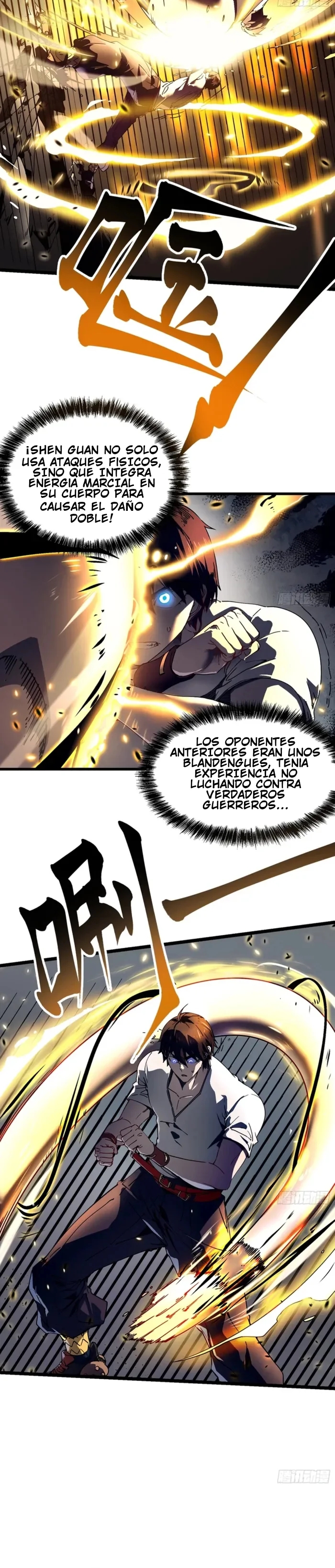 Mi evolución Marcial Empezó cuando Desperté al Rey de los Monstruos Capitulo 7 página 7