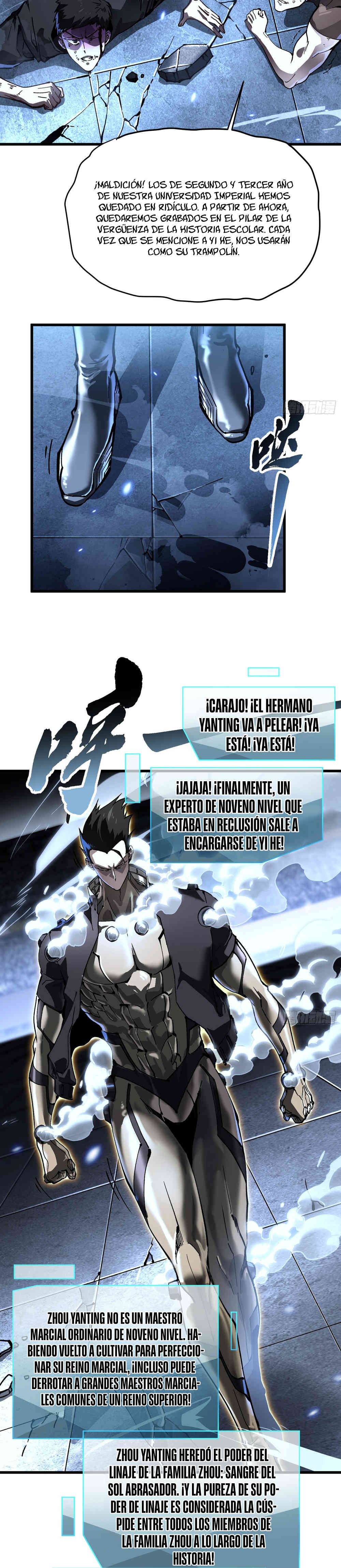 Mi evolución Marcial Empezó cuando Desperté al Rey de los Monstruos Capitulo 70 página 10
