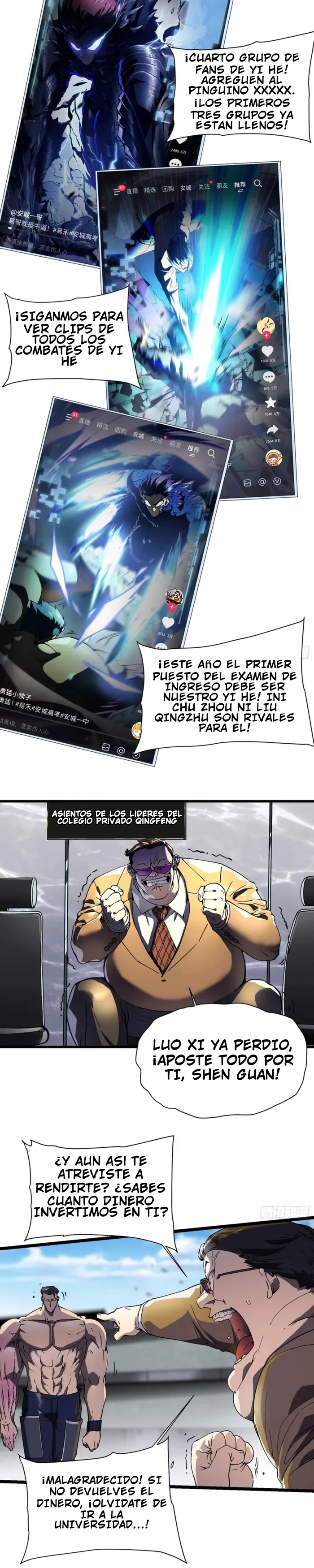 Mi evolución Marcial Empezó cuando Desperté al Rey de los Monstruos Capitulo 8 página 10