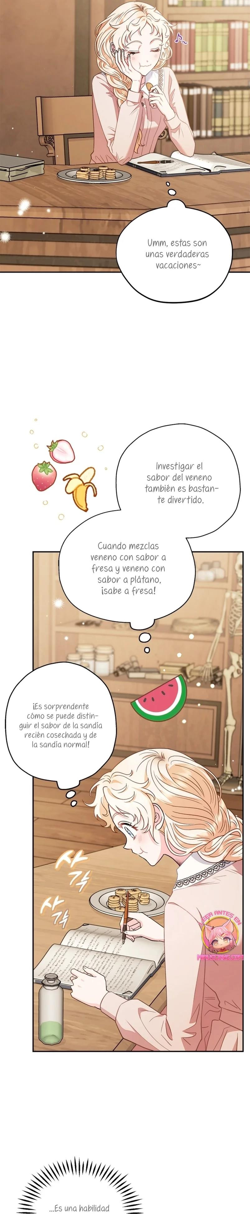 Me Convertí En La Detectora De Veneno Del Villano Capitulo 20 página 32