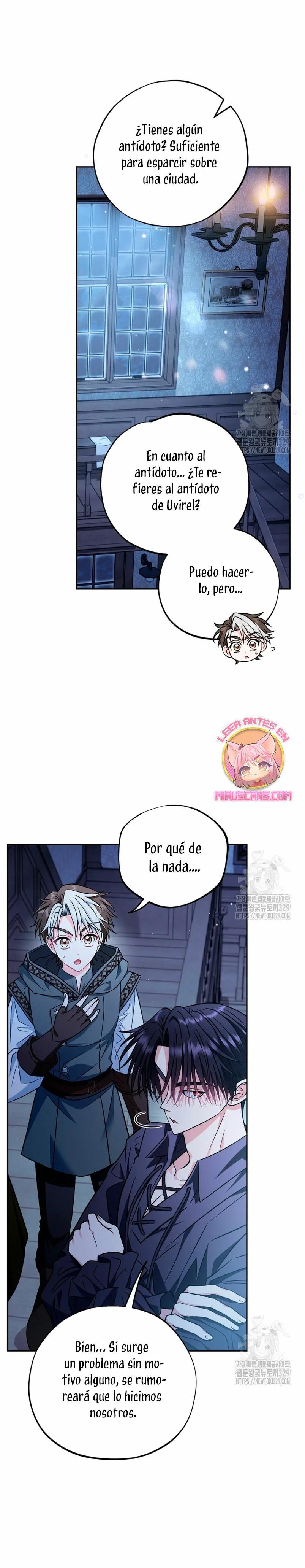 Me Convertí En La Detectora De Veneno Del Villano Capitulo 40 página 25