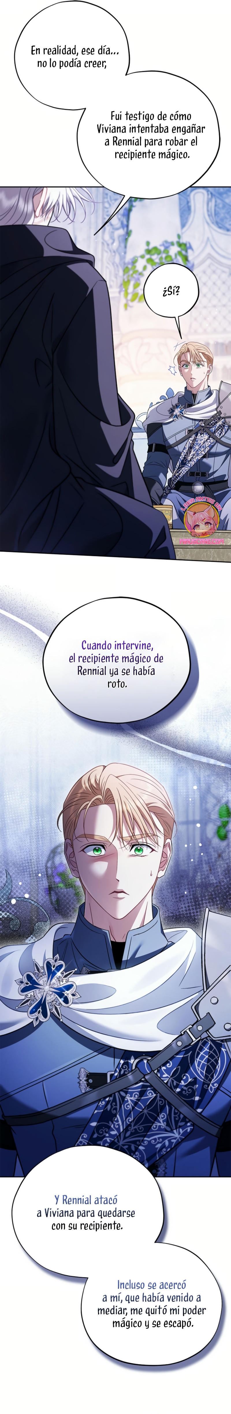 Me Convertí En La Detectora De Veneno Del Villano Capitulo 75 página 17