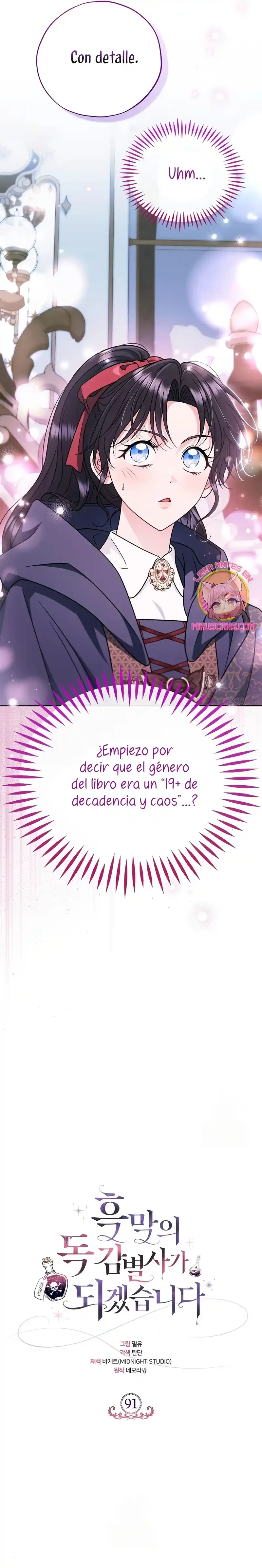 Me Convertí En La Detectora De Veneno Del Villano Capitulo 91 página 17
