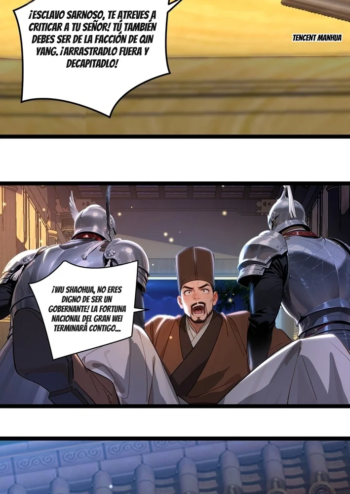 Mis Logros Amenazaban al Trono y Quiso Matarme, ¿Ahora Lloras Porque Soy Emperador? Capitulo 1 página 34