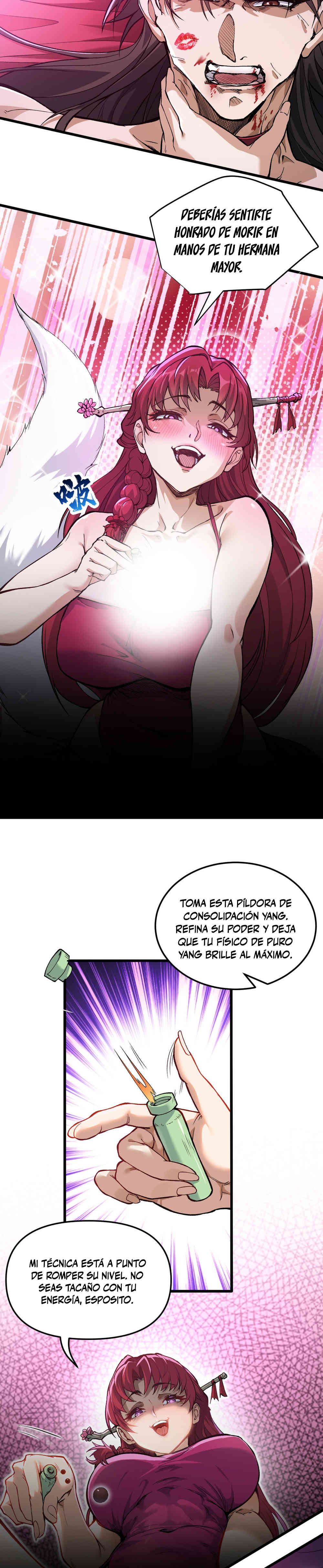 Sistema de Retorno: Me Vuelvo Invencible al darle cosas a Otros Capitulo 1 página 9
