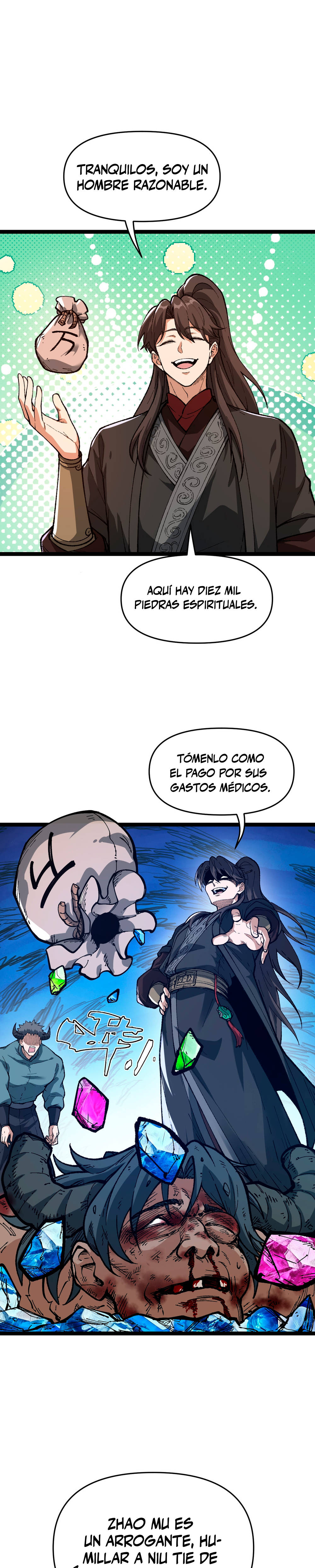 Sistema de Retorno: Me Vuelvo Invencible al darle cosas a Otros Capitulo 11 página 16