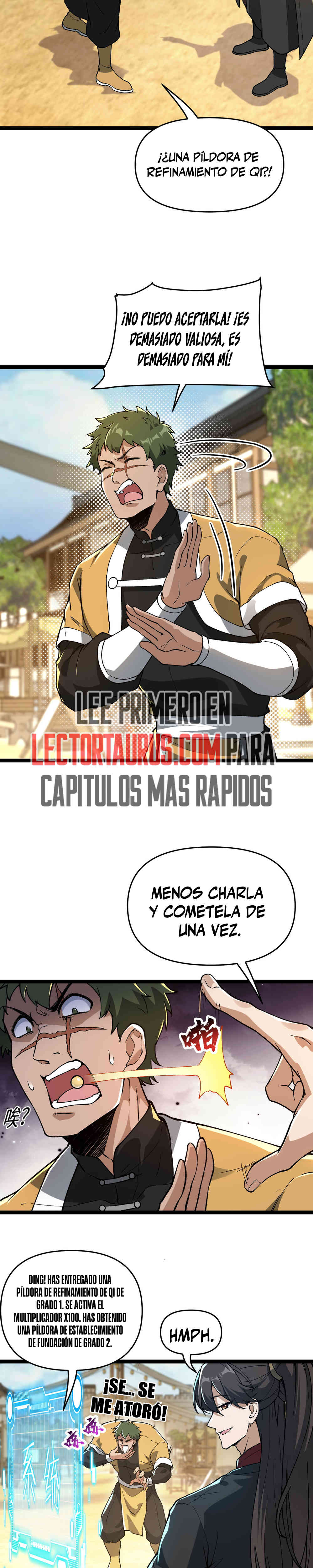 Sistema de Retorno: Me Vuelvo Invencible al darle cosas a Otros Capitulo 7 página 13