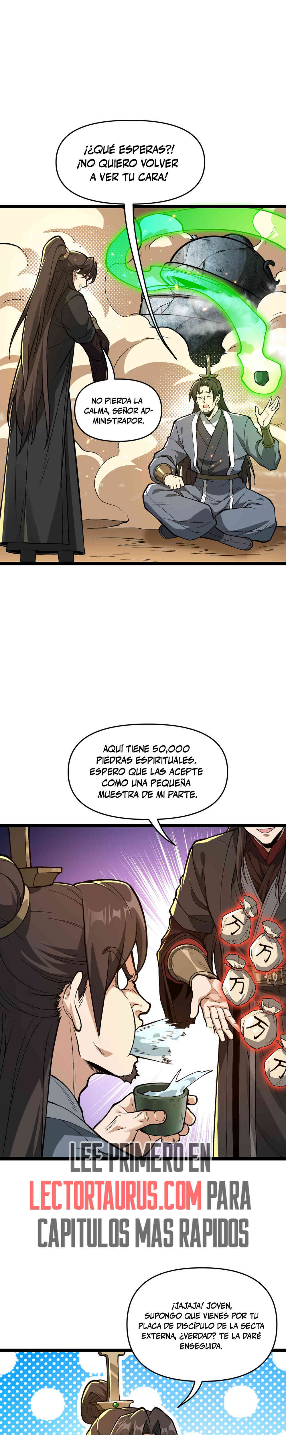 Sistema de Retorno: Me Vuelvo Invencible al darle cosas a Otros Capitulo 7 página 19