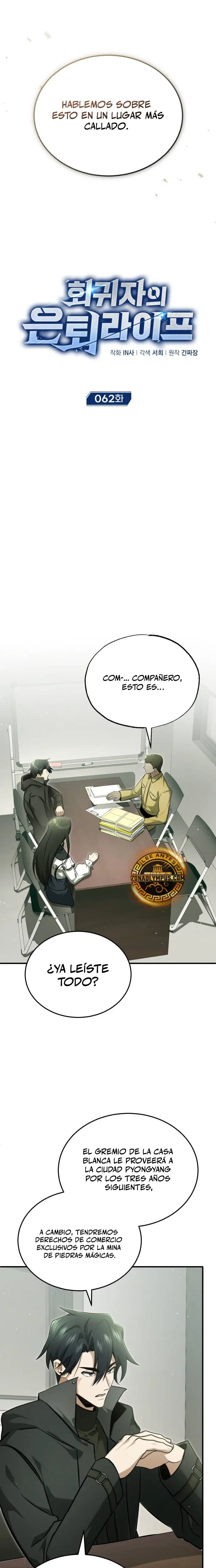 La vida del regresor después del retiro Capitulo 62 página 3