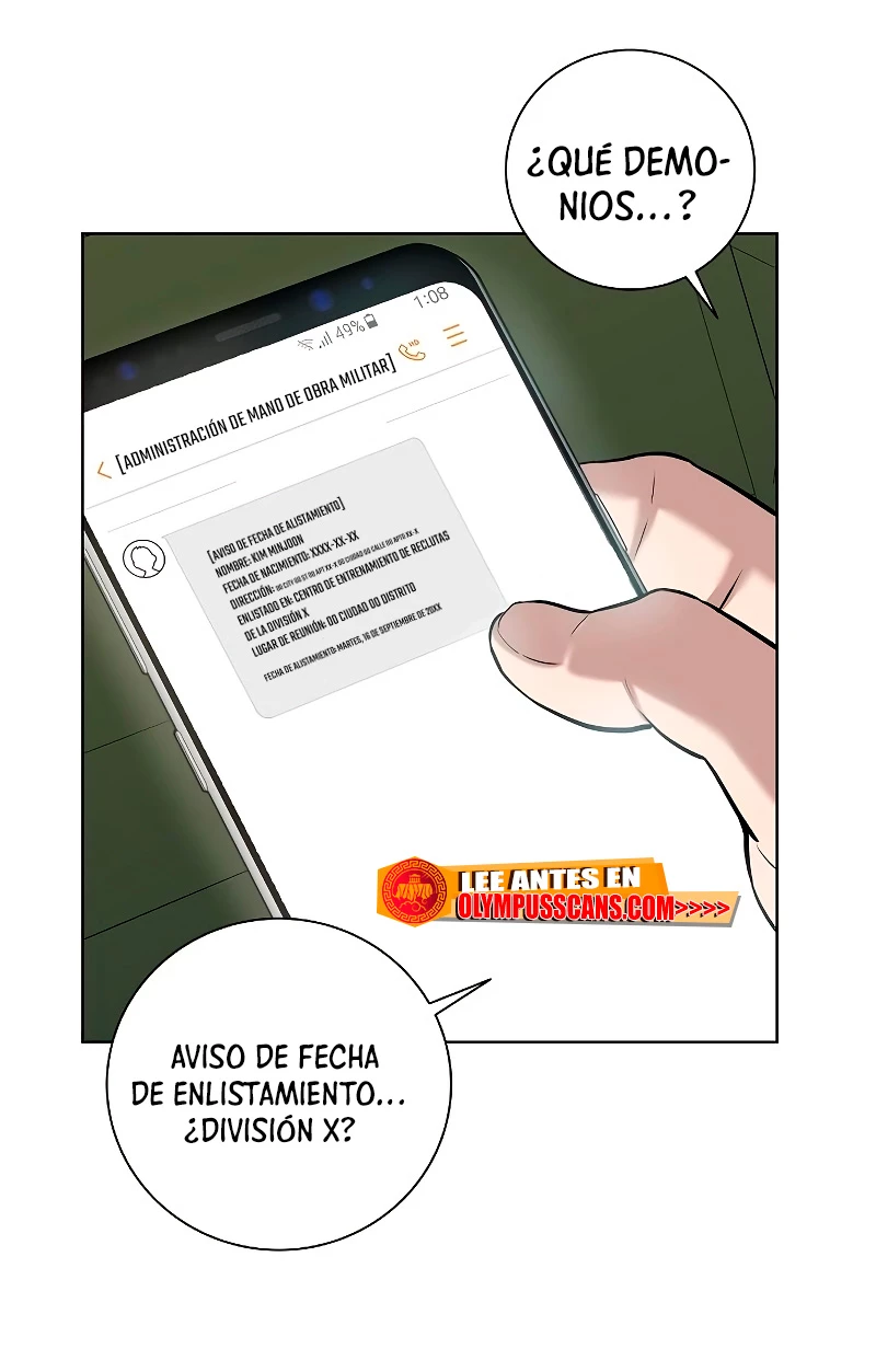 El retorno del mago oscuro del alistamiento Capitulo 2 página 44