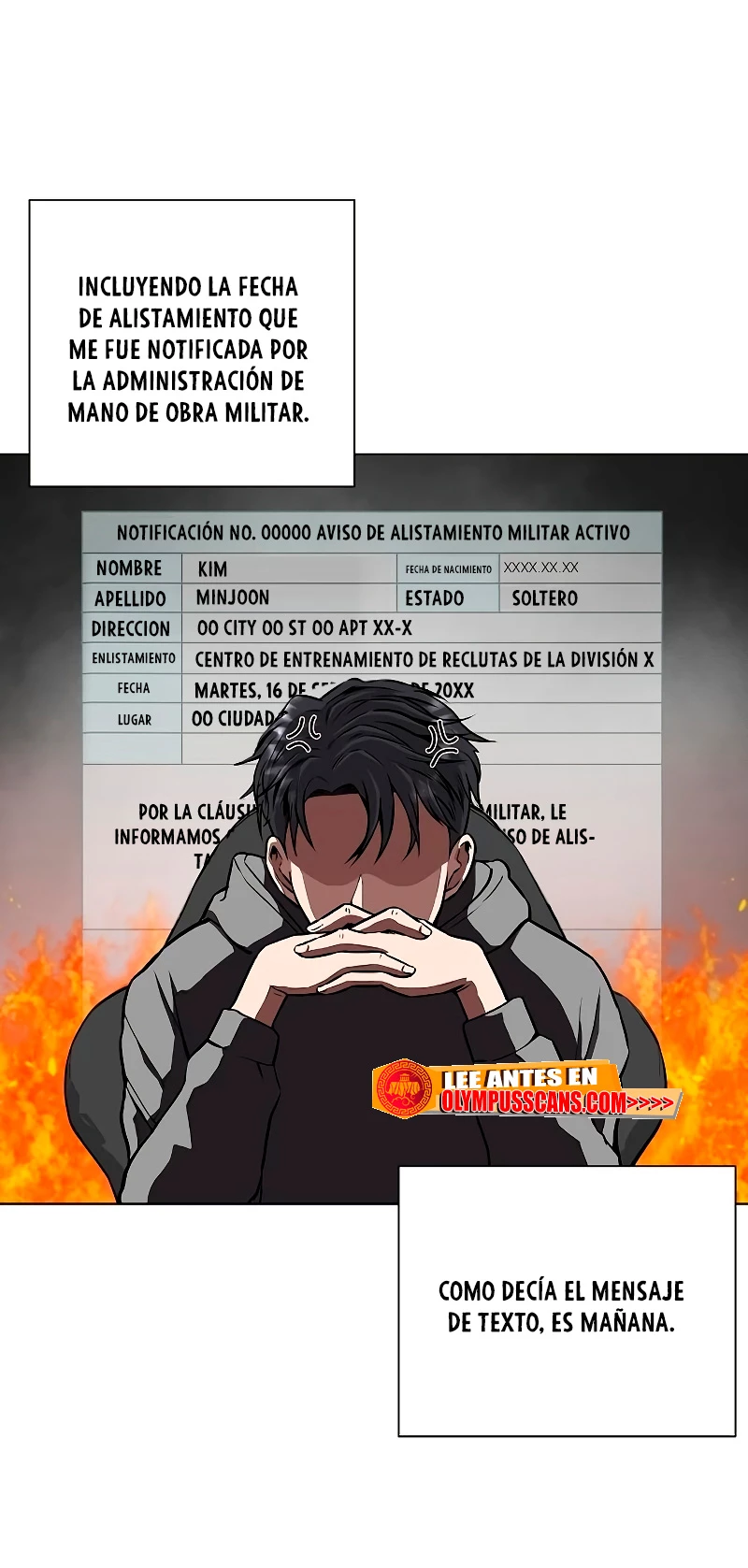El retorno del mago oscuro del alistamiento Capitulo 2 página 58