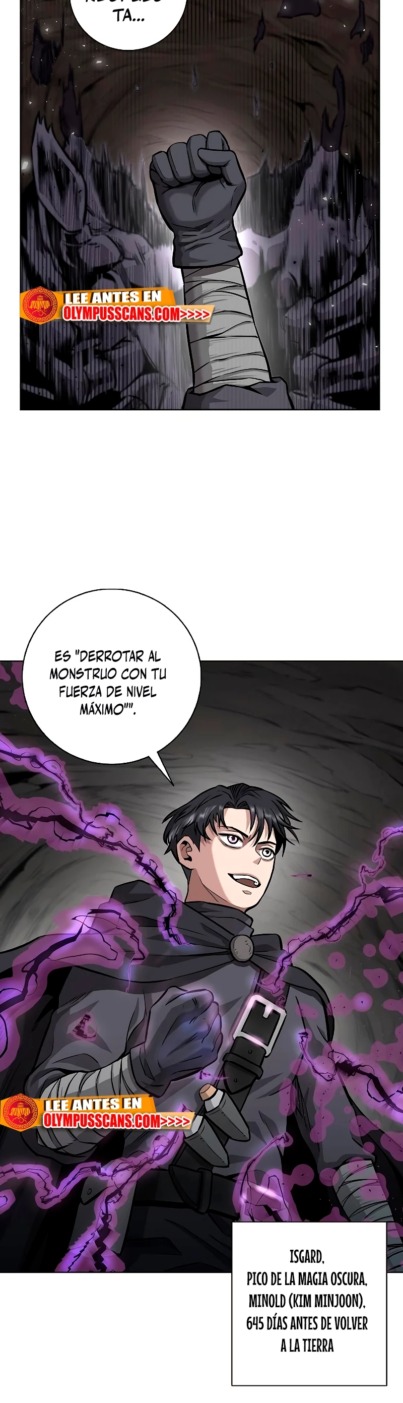 El retorno del mago oscuro del alistamiento Capitulo 3 página 14