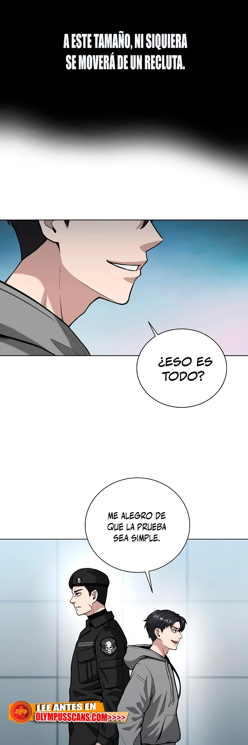 El retorno del mago oscuro del alistamiento Capitulo 3 página 47