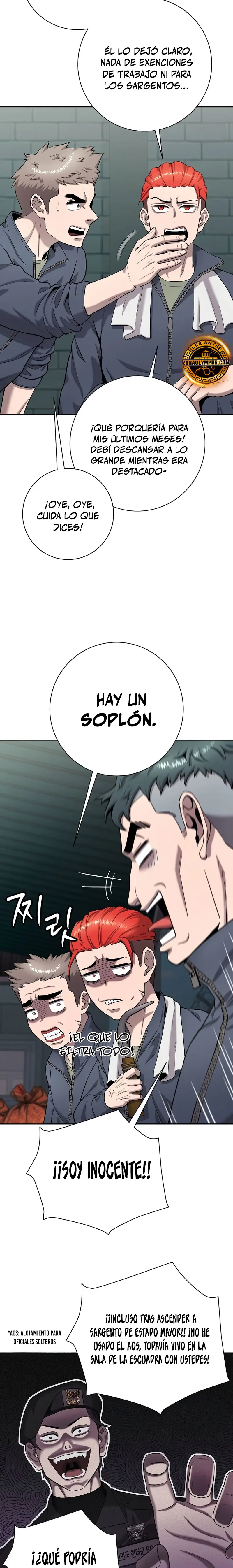El retorno del mago oscuro del alistamiento Capitulo 51.2 página 22
