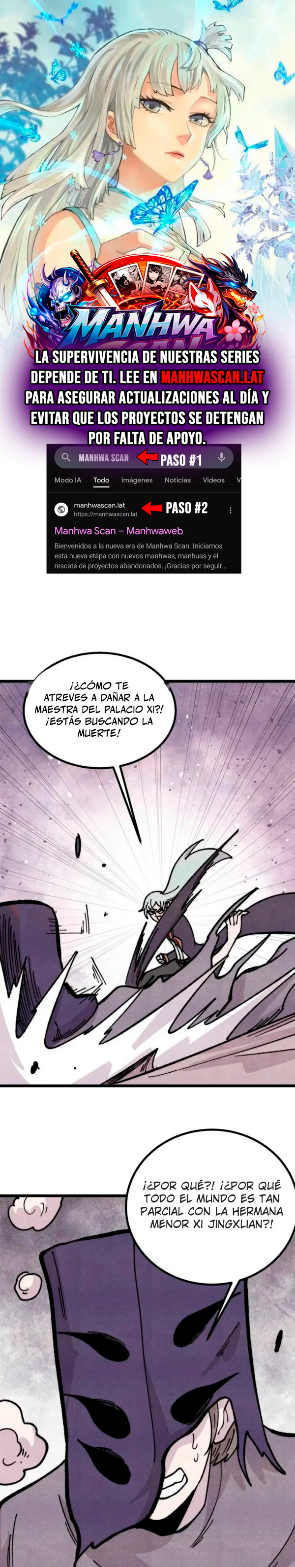 La secta más fuerte de todos los tiempos Capitulo 444 página 2