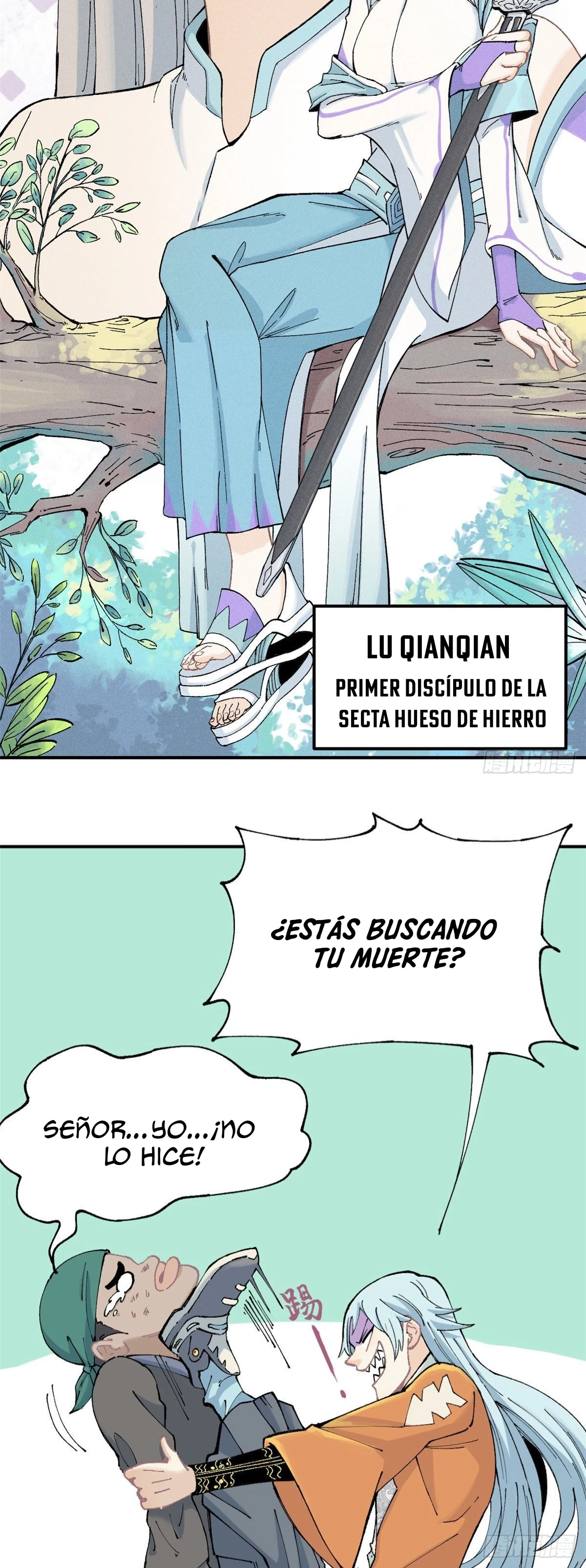 La secta más fuerte de todos los tiempos Capitulo 1 página 8