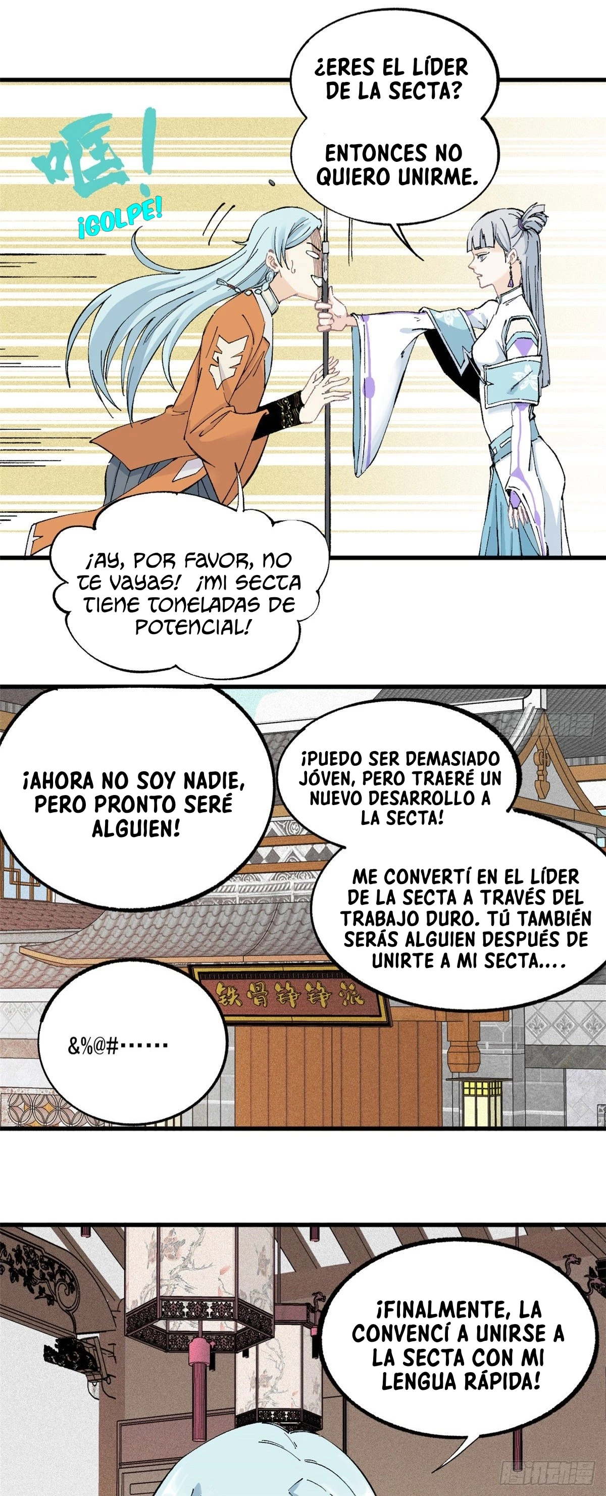 La secta más fuerte de todos los tiempos Capitulo 3 página 7