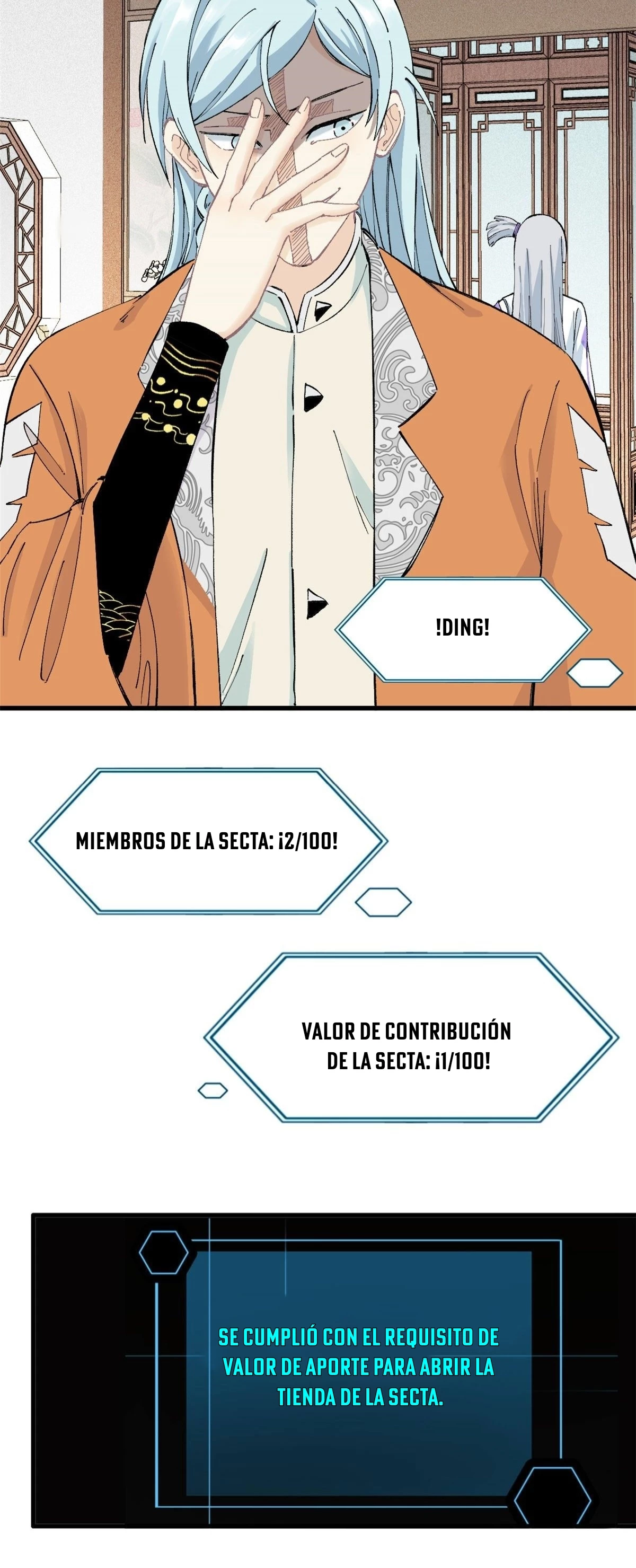 La secta más fuerte de todos los tiempos Capitulo 3 página 8
