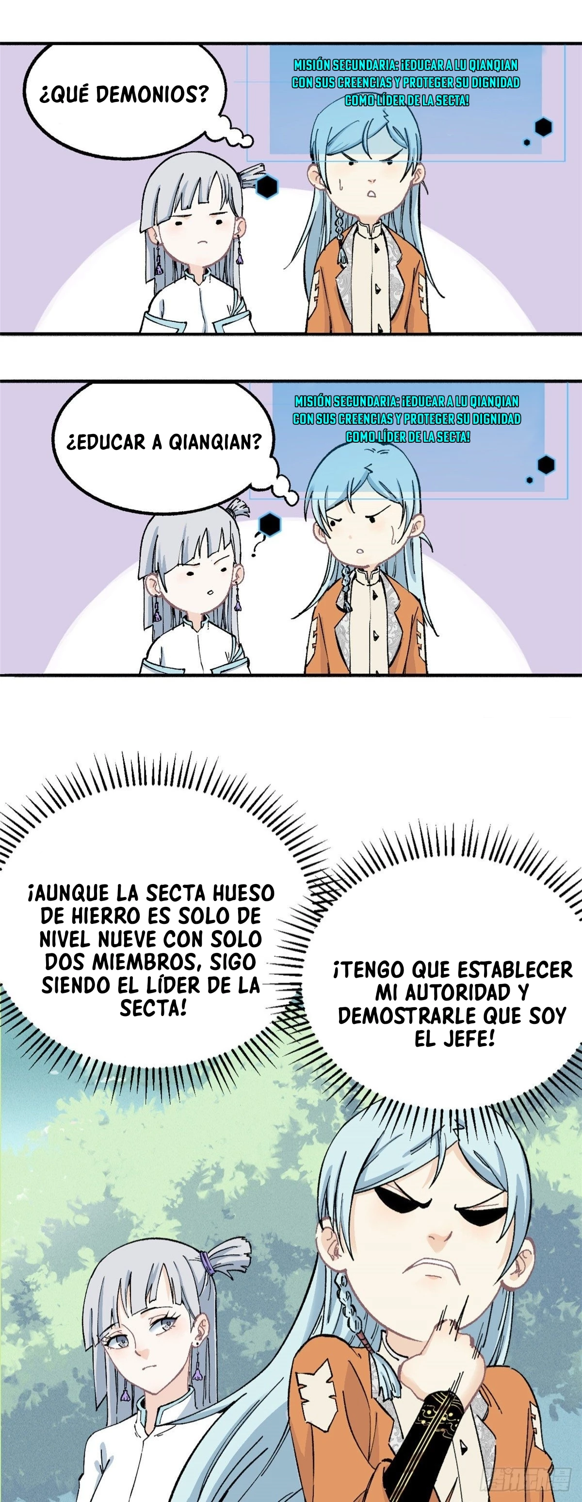 La secta más fuerte de todos los tiempos Capitulo 4 página 18