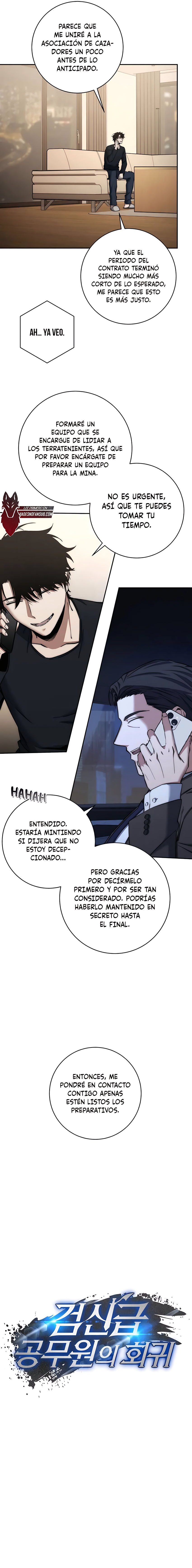 la venganza del funcionario cazador Capitulo 44 página 3