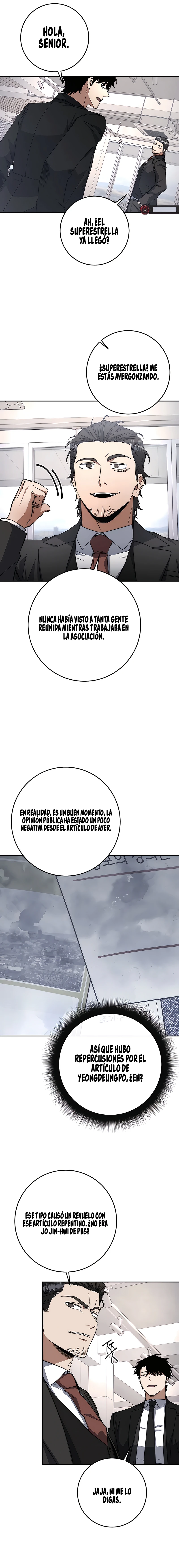 la venganza del funcionario cazador Capitulo 61 página 9