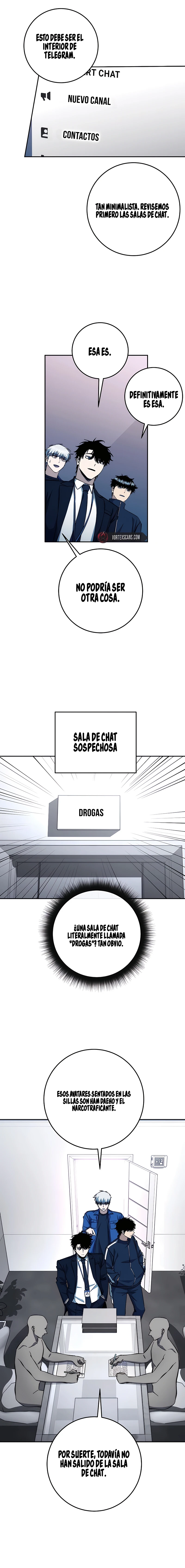 la venganza del funcionario cazador Capitulo 65 página 17